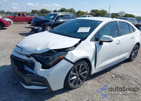 2020 Toyota Corolla Se из США, поврежденный, VIN 5YFS4RCE8LP052706